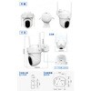 SC-MM45W-32GB SecuSTATION ソーラーパネル付き電源不要防犯カメラ【セキュリム(5MP)】 SecuSTATION 03368719
