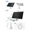 SC-MM45W-32GB SecuSTATION ソーラーパネル付き電源不要防犯カメラ【セキュリム(5MP)】 SecuSTATION 03368719