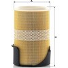C31002 エアフィルター MANN-FILTER 03370977