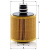 HU8006Z オイルフィルター MANN-FILTER 03371178