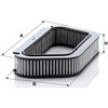 CUK4136 キャビンフィルター MANN-FILTER 03372070