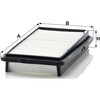 C2537/2 エアフィルター MANN-FILTER 03372718