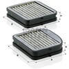 CUK22000-2 キャビンフィルター MANN-FILTER 03373531