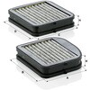 CUK22000-2 キャビンフィルター MANN-FILTER 03373531