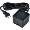 モニターUSBタップPD67W 黒 ELPA