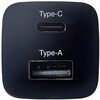 UC-C22B(BK) コンパクトUSBAD2P 黒 ELPA 03376699