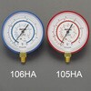 EA106HA [R134a] 80mm 連成計 エスコ 03405832