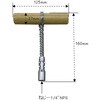 EA109CB-2 1/4インチネジ T型ハンドル[EA109CA用] エスコ 03406356