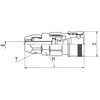 EA140EE-11 11mmウレタンホース用ソケット エスコ 03417337