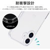 LN-IM24CTHZCL iPhone 16 ϏEϏՌnCubhP[X uUTILO Hybrid ݌vv NA Xgbvz[t TPU LEPLUS NEXT 03421446
