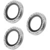 iPhone 16 Pro/iPhone 16 Pro Max/iPhone 15 Pro Max/iPhone 14 Pro/iPhone 14 Pro Max レンズ保護ガラスフィルム 「SPARKLE LENS GLASS」シルバー LEPLUS NEXT