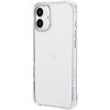 iPhone 16 Plus カメラ保護ハイブリッドケース 「mycam」 シルバー 耐衝撃 TPU LEPLUS NEXT