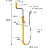 EA340GA-2 伸縮パイプ式クロセットオーガー エスコ 03433954