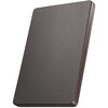 USB 5Gbps(USB 3.2 Gen1)USB-A対応ポータブルHDD「カクうす」Black×Red 2TB I ・O DATA(アイオーデータ)