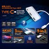 JCA3710 USB-C to PD100W+HDMI+USB 3in1 マルチアダプター j5 create 03438746