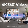 JVU468 AI自動追跡 4K360°全方位Web会議カメラ j5 create 03438771