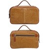 25814-10 白化合皮2WAY2ルームセカンドバック(25cm) 平野鞄 03440669