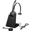 Jabra コンタクトセンター用無線ヘッドセット DECT USB-C 片耳 充電スタンド付 MS認定「Jabra Engage 55 SE Mono Link400c MS Stand」 GNオーディオ
