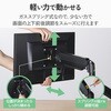 DPAWSSA01BK モニターアーム 13～32インチ 約2kg～約10kg クイックリリース機能付き 簡単着脱 ケーブルホルダー付き ガス式 エレコム 03454846