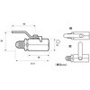 EA496DA-2 1/4インチ 冷媒用ボールバルブ エスコ 03464124