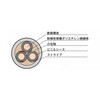 FX-600V-CV3X8 可とう性600V架橋ポリエチレン絶縁ビニルシースケーブル サンソフトケーブル 矢崎エナジーシステム 03465048