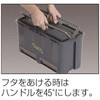 EA505RA-62 中皿付大型工具箱 エスコ 03466635