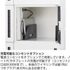 EHSE0693NPEE-W9 パーソナルロッカー イフス  3列6人用 投函口なし コンセントあり<配送時組立サービス付> イトーキ 03472949