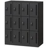 EHSE1094TREE-T1 パーソナルロッカー イフス  4列12人用 投函口付 コンセントあり<配送時組立サービス付> イトーキ 03472039