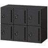 HSE-0693TFEE-T1 パーソナルロッカー イフス  3列6人用 投函口付 コンセントあり<配送時組立サービス付> イトーキ 03472301