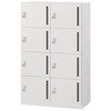 EHSE1492TSEE-W9 パーソナルロッカー イフス  2列8人用 投函口付 コンセントあり<配送時組立サービス付> イトーキ 03473466