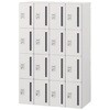 HSE-1494TFEE-W9 パーソナルロッカー イフス  4列16人用 投函口付 コンセントあり<配送時組立サービス付> イトーキ 03474148