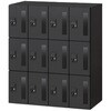 HSE-1094WFEE-T1 パーソナルロッカー イフス  12人用 窓付扉 コンセントあり<配送時組立サービス付> イトーキ 03475162