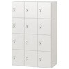 HSE-1493NFEE-W9 パーソナルロッカー イフス  3列12人用 投函口なし コンセントあり<配送時組立サービス付> イトーキ 03475521