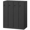 EHSE10L4NPEE-T1 パーソナルロッカー イフス  4列4人用 投函口なし コンセントあり<配送時組立サービス付> イトーキ 03475862