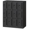 EHSE1094TPEE-T1 パーソナルロッカー イフス  4列12人用 投函口付 コンセントあり<配送時組立サービス付> イトーキ 03475932