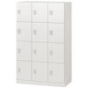 EHSE1493NPEE-W9 パーソナルロッカー イフス  3列12人用 投函口なし コンセントあり<配送時組立サービス付> イトーキ 03476406