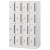 EHSE1494TSEE-W9 パーソナルロッカー イフス  4列16人用 投函口付 コンセントあり<配送時組立サービス付> イトーキ 03476842