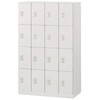 EHSE1494NPEE-W9 パーソナルロッカー イフス  4列16人用 投函口なし コンセントあり<配送時組立サービス付> イトーキ 03477027