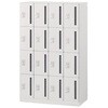 EHSE1494TPEE-W9 パーソナルロッカー イフス  4列16人用 投函口付 コンセントあり<配送時組立サービス付> イトーキ 03478296