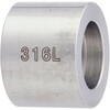 HPTS316-15A SUS316 ハーフPTソケット 15A 井筒製作所 03480737