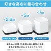 mono122-wh-l 洗濯機かさ上げ台 TAIGASHOJI(大河商事) 03483607