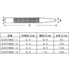 EA574BB-3 9.5x100mm 丸軸センターポンチ エスコ 03499623