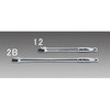 EA618BC-2B 3/8インチx380mm スピンナーハンドル エスコ 03540397