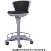 TSS-16RL マツヨシ ナースチェア 椅子 21-6010-0010 ホワイト マツヨシ(松吉医科器械) MY-N3210 松吉医科器械 03558751