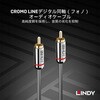 35338 LINDY CROMO LINEデジタル同軸(フォノ)オーディオケーブル LINDY 03574492