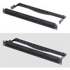 C6PANELUTP241UFT パッチパネル/ラックマウント型/1U 24ポート/スルータイプ(フィードスルー)/ケーブル管理バー付き/Cat6対応 RJ45 UTP/ネットワーク構築・配線管理・データセンター向け StarTech.com 03575131