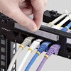 C6PANELUTP241UFT パッチパネル/ラックマウント型/1U 24ポート/スルータイプ(フィードスルー)/ケーブル管理バー付き/Cat6対応 RJ45 UTP/ネットワーク構築・配線管理・データセンター向け StarTech.com 03575131