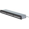 C6APANELSTP241UPD パッチパネル/1U/CAT6A 24ポート/シールドSTP/110型 パンチダウン/RJ45/ラックマウント用 LAN イーサネットパネル StarTech.com 03575158
