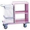 オムツ交換車 23-5247-01 マツヨシ(松吉医科器械) YL-DC1P(ピンク) 松吉医科器械