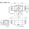 F-MC-02AB-05-55 モジュラースタック弁 02シリーズ ダイキン工業 03592771